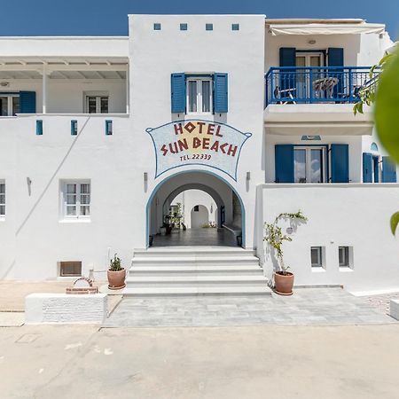 Sun Beach Hotel Naxos City المظهر الخارجي الصورة