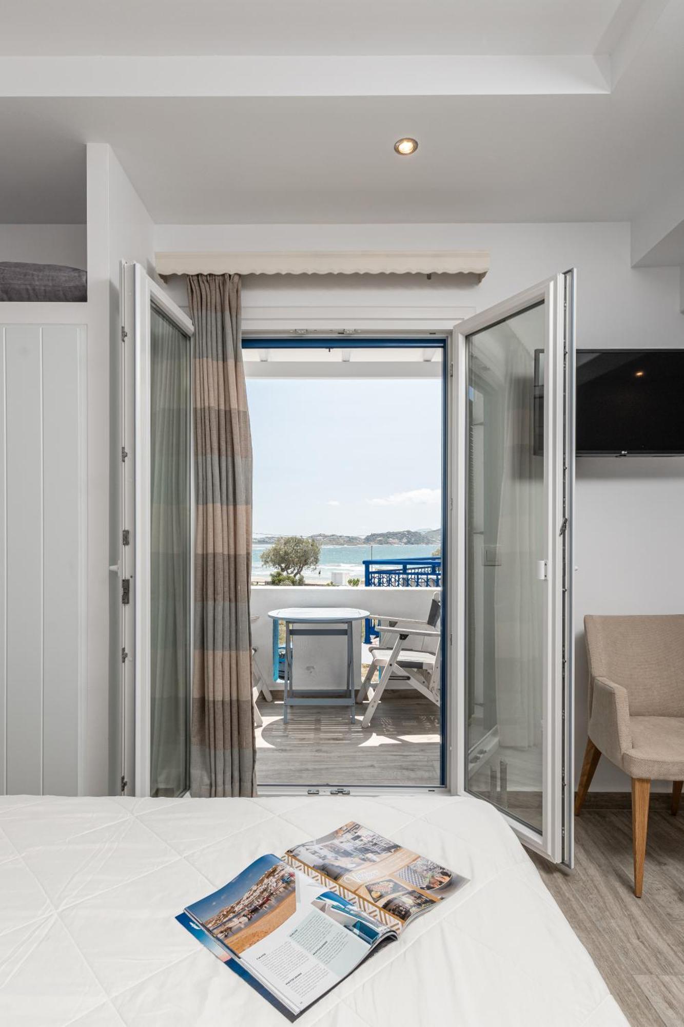 Sun Beach Hotel Naxos City المظهر الخارجي الصورة